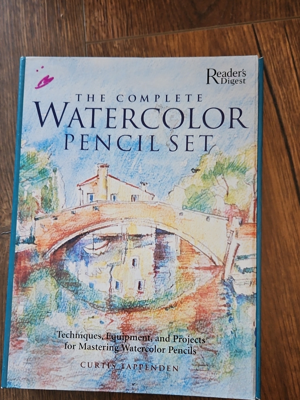 Reader's Digest The Complete Watercolor Pencil Set – Blue & Multicolor Artwork